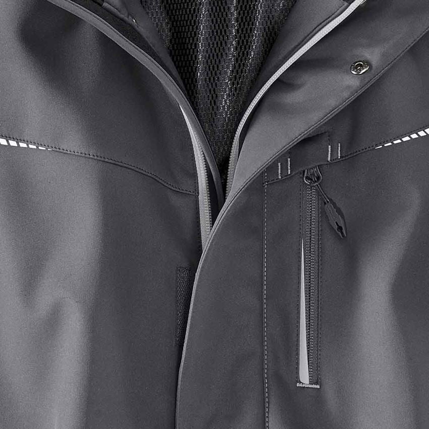 Work Jackets: Winter softshell jacket e.s.motion 2020, ladies' + anthracite/platinum 2