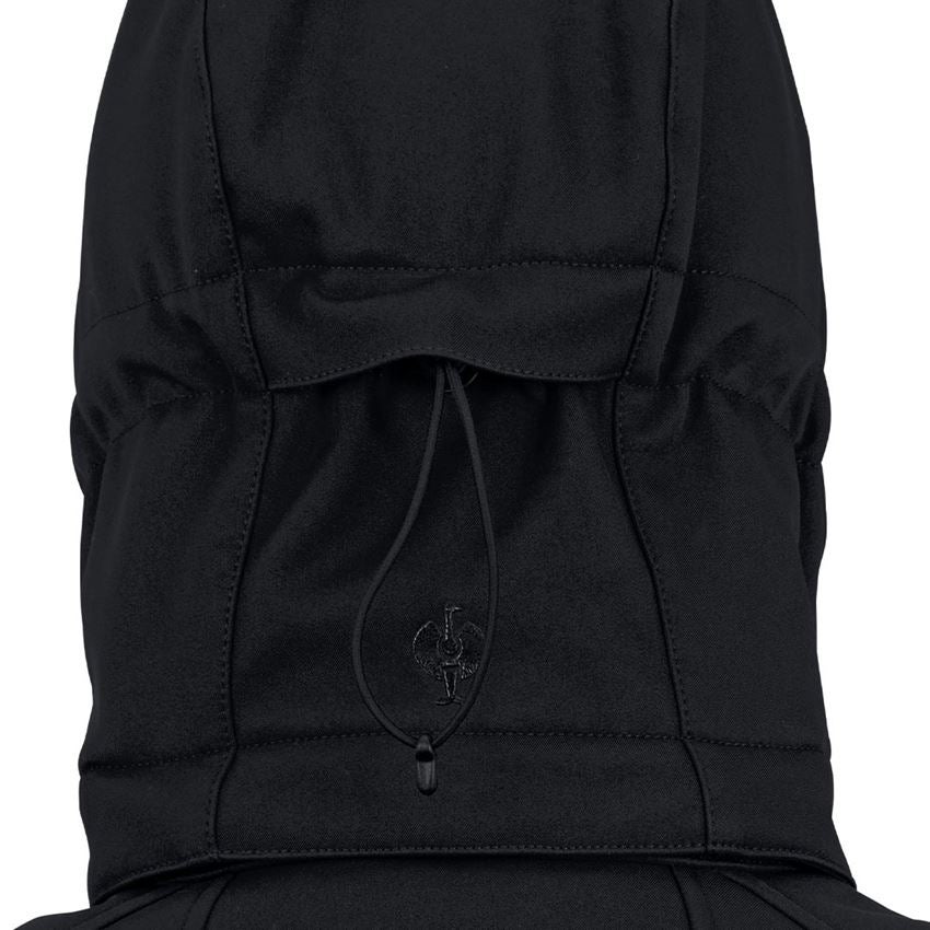 Work Jackets: Winter softshell jacket e.s.vision + black 2