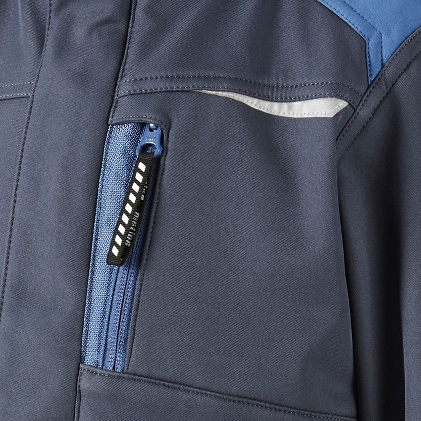 Jackets: Children's softshell jacket e.s.motion + pacific/cobalt 2