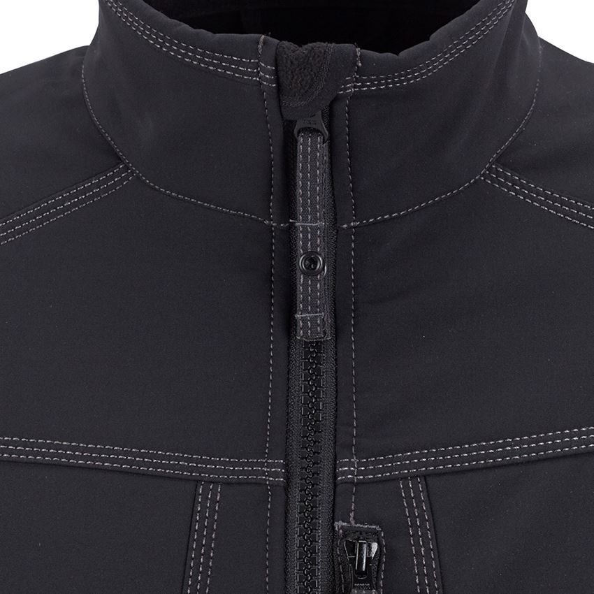 Work Jackets: Softshell jacket e.s.roughtough + black 2