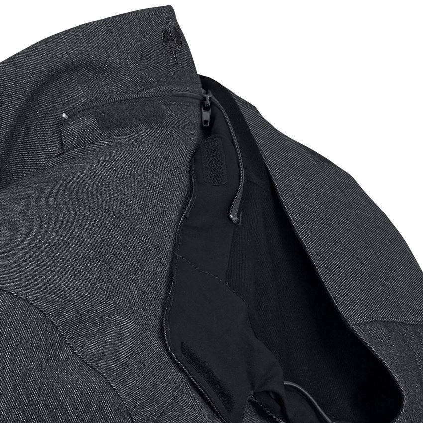 Work Jackets: Winter functional pilot jacket e.s.motion denim + graphite 2
