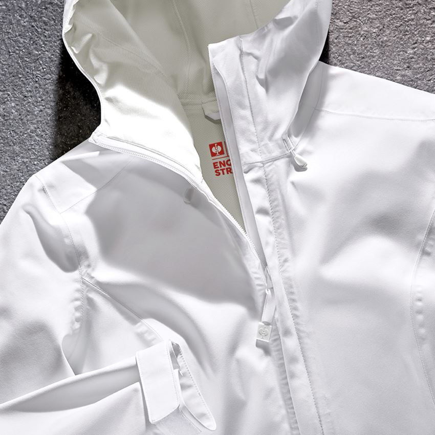 Work Jackets: e.s. Functional jacket CI, ladies' + white 2