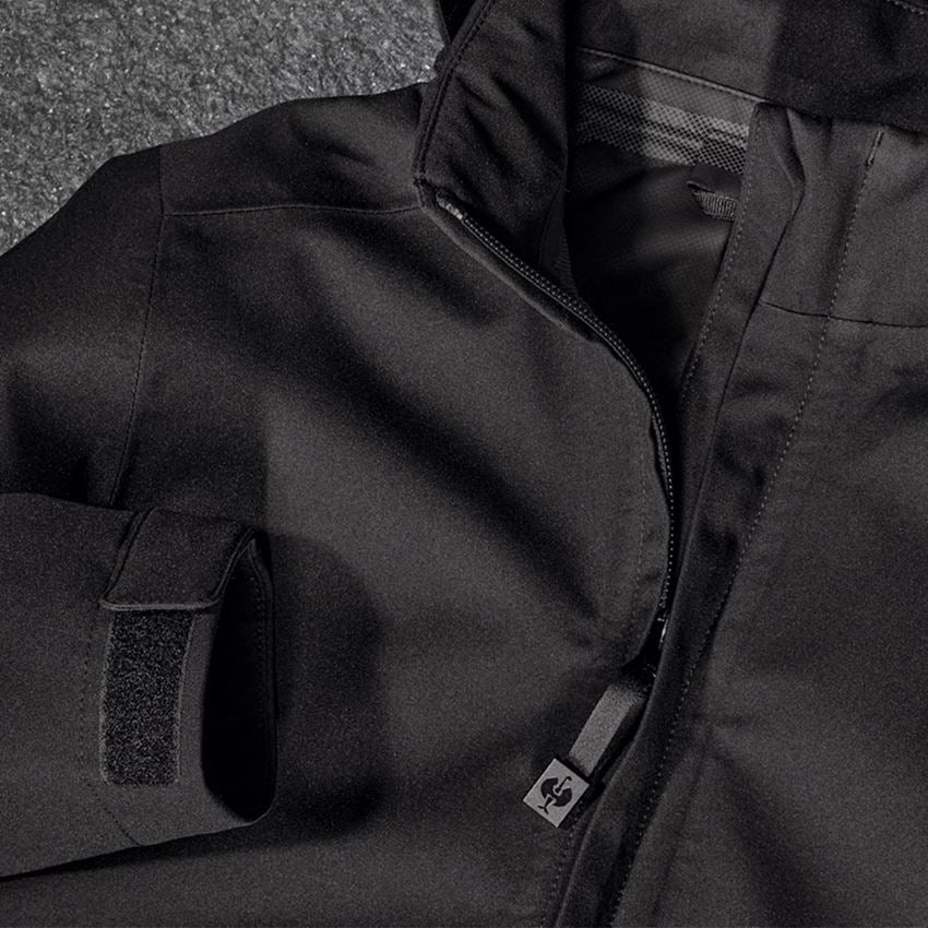 Jackets: e.s. Functional jacket CI, children's + black 2