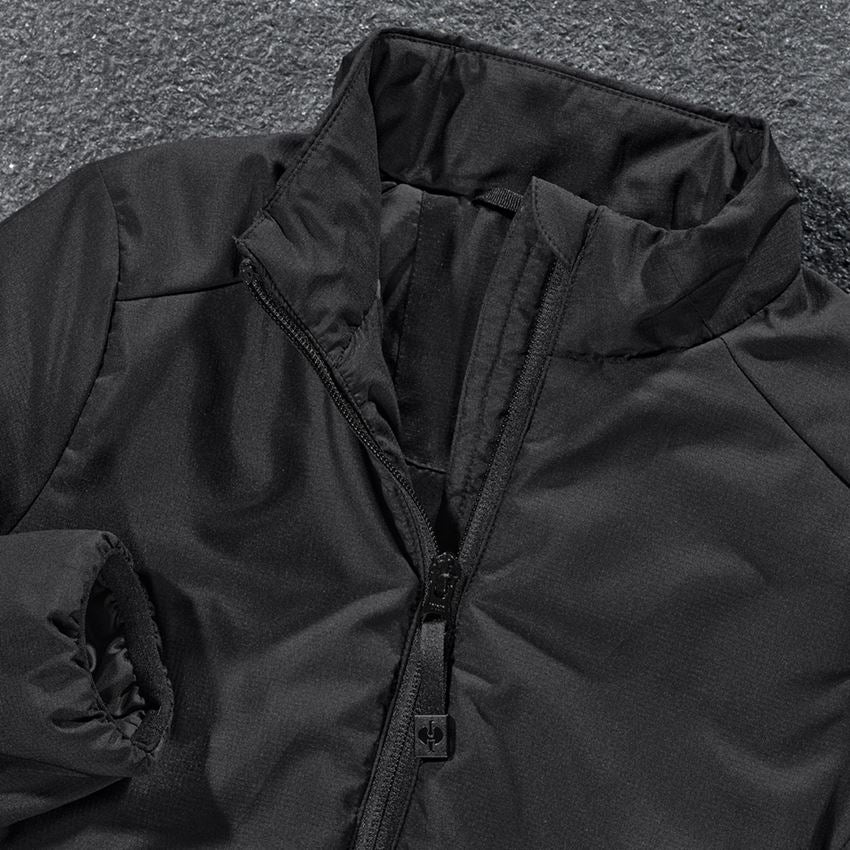 Jackets: e.s. Padded jacket CI, children's + black 2