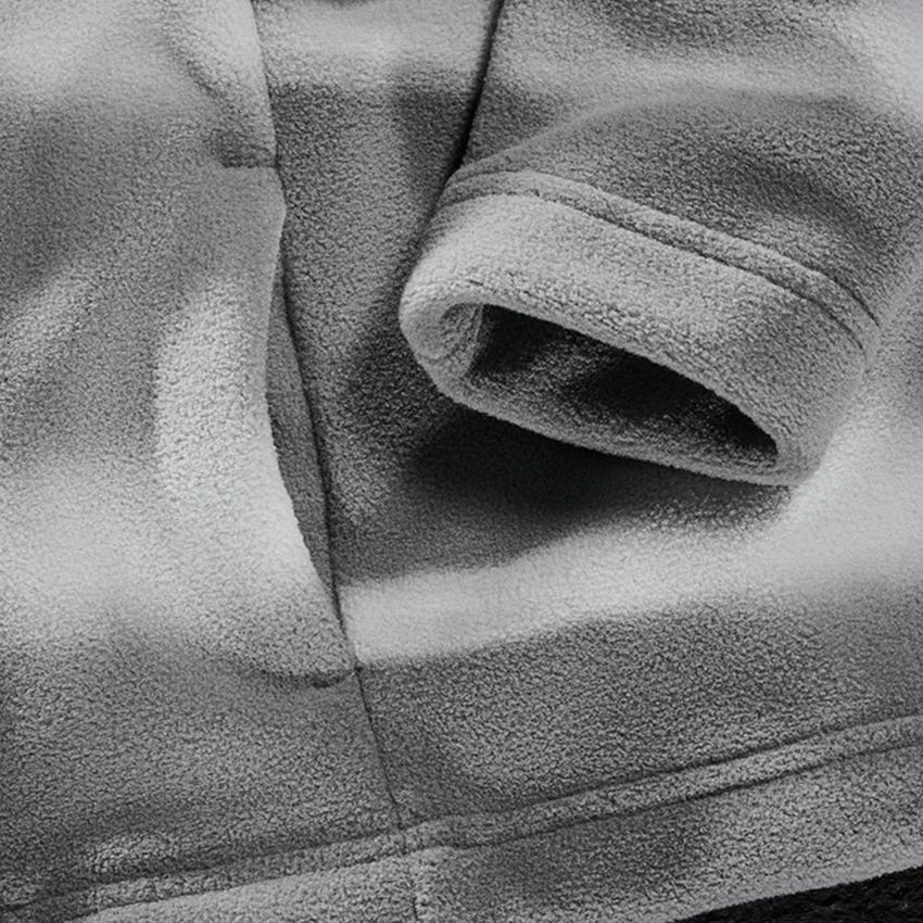 Jackets: Fleece hoody jacket tie-dye e.s.motion ten, child. + granite/opalgrey 2
