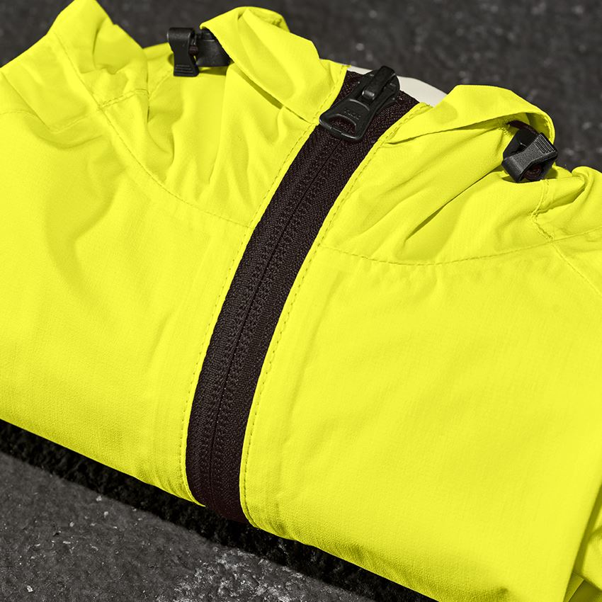 Work Jackets: Windbreaker light-pack e.s.trail + acid yellow/black 2