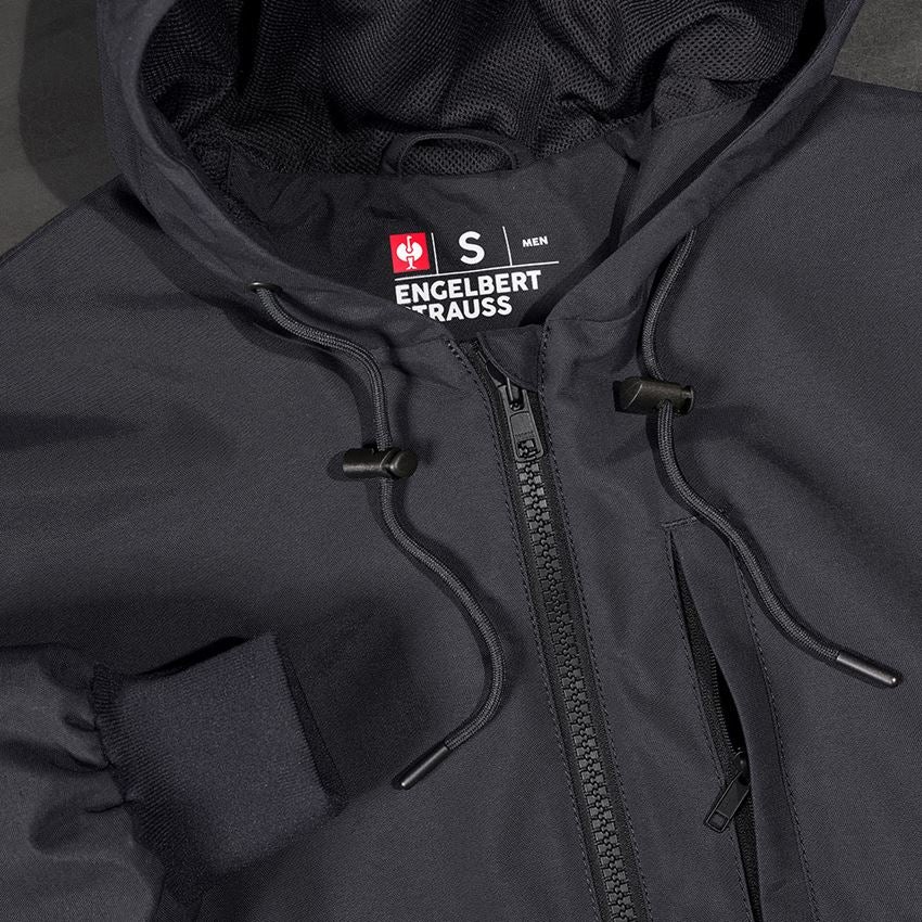 Clothing: Hooded jacket e.s.iconic + black 2