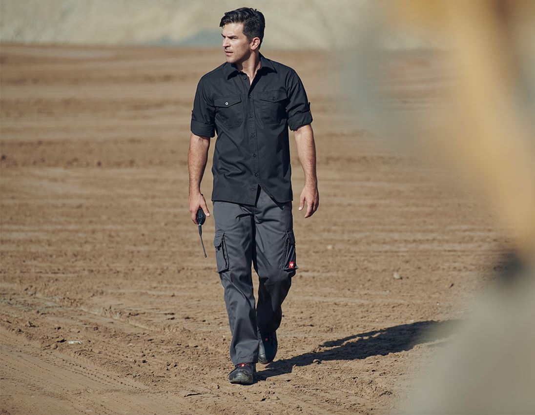 Work Trousers: Cargo trousers + anthracite 1