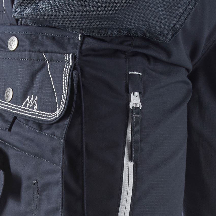 Work Trousers: Trousers e.s.motion Summer + sapphire/cement 2