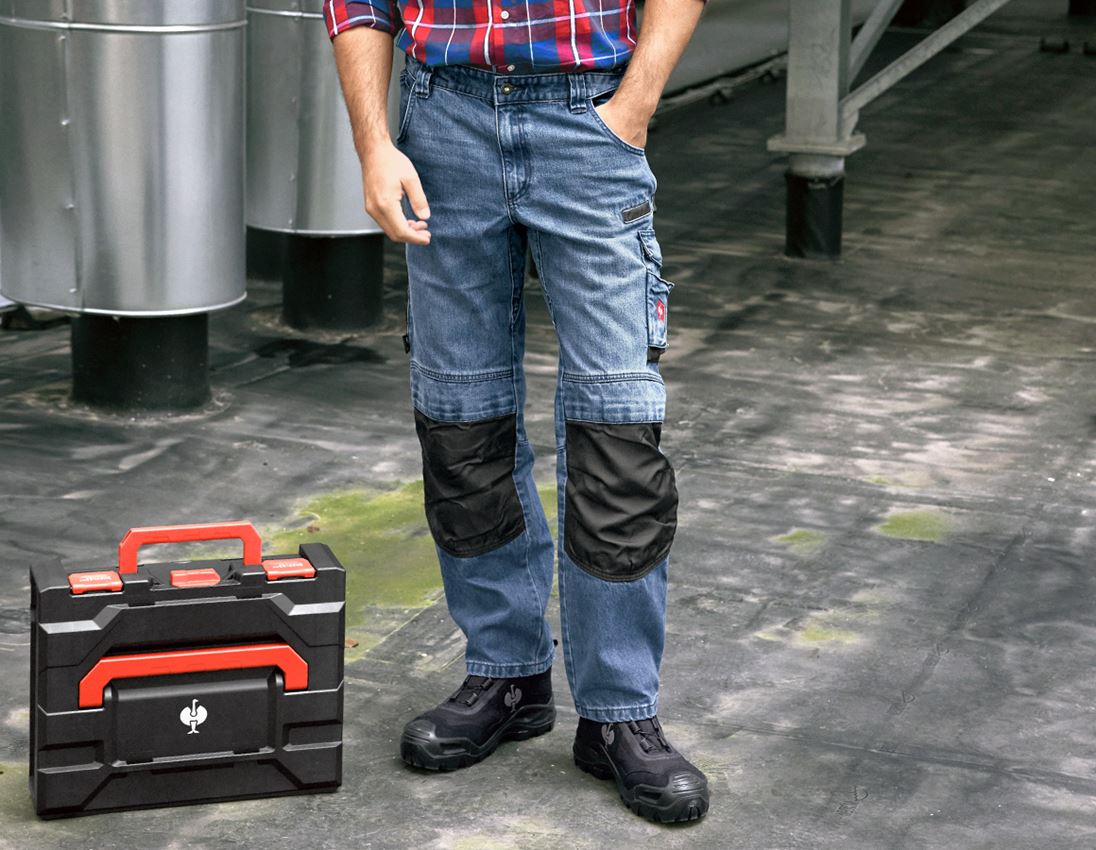 Pantalons de travail: Jeans e.s.motion denim + stonewashed
