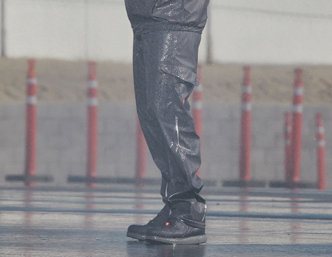 Pantalons de travail: Pantalon de pluie e.s.motion 2020 superflex + anthracite/platine 1