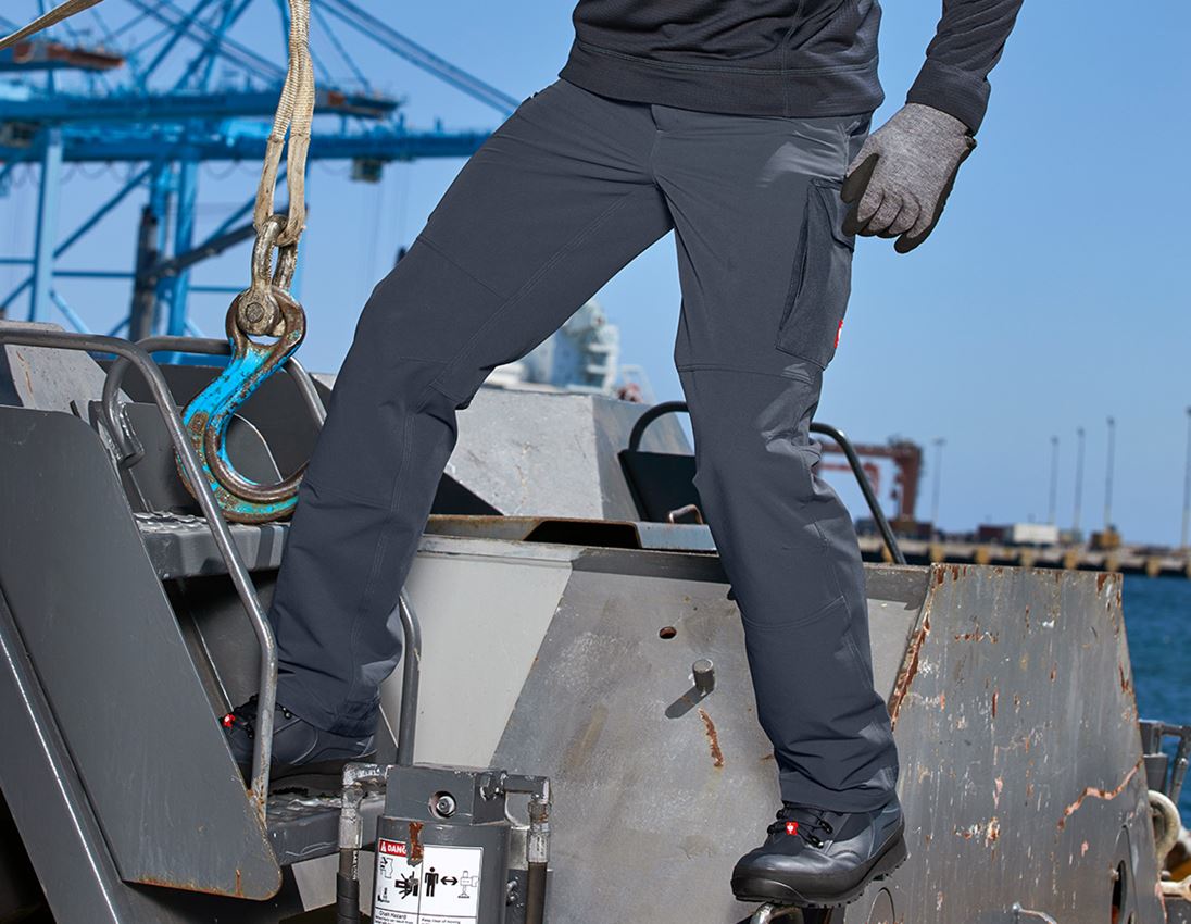 Gardening / Forestry / Farming: Functional cargo trousers e.s.dynashield solid + pacific 1