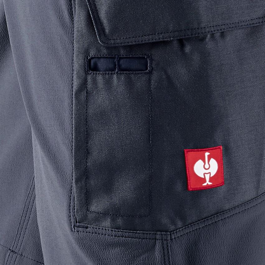 Work Trousers: Functional short e.s.dynashield solid, ladies' + pacific 2
