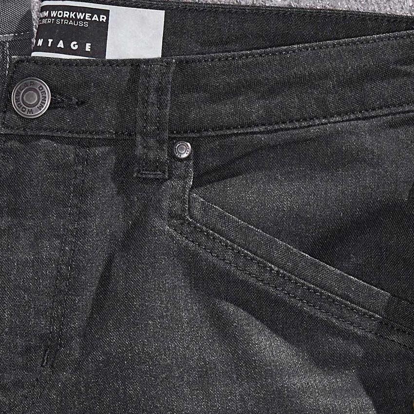 Work Trousers: 5-pocket Trousers e.s.vintage + black 2