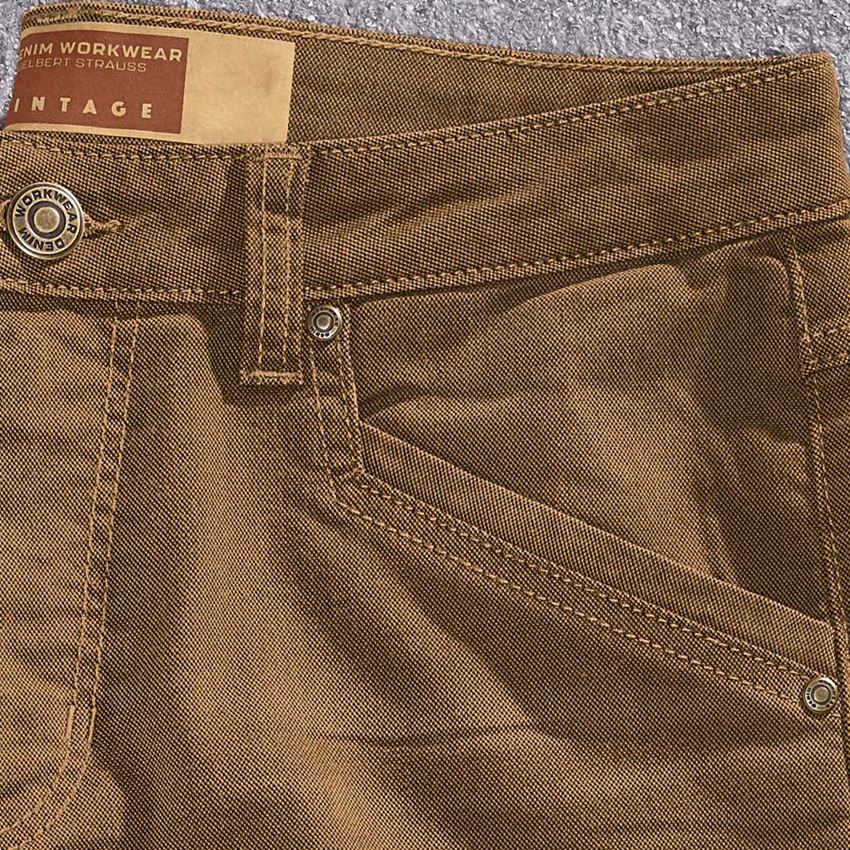 Work Trousers: 5-pocket Trousers e.s.vintage + sepia 2