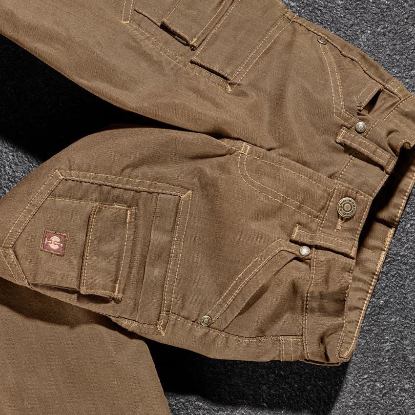 Trousers: Cargo trousers e.s.vintage, children's + sepia 2