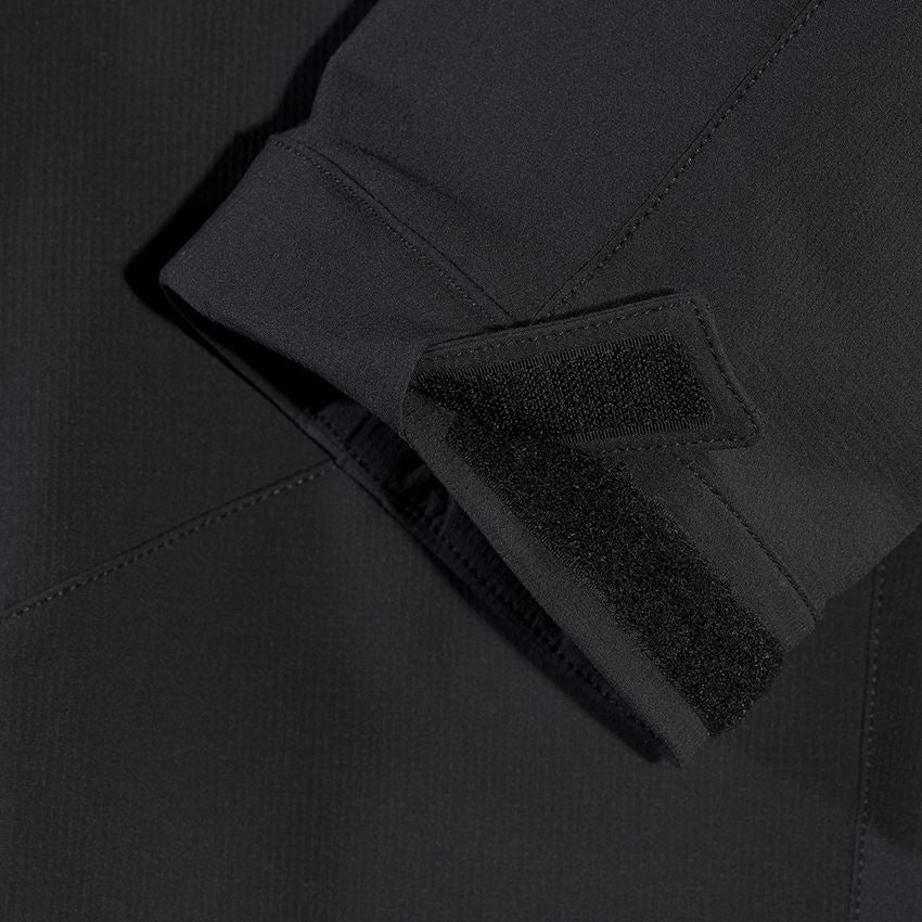 Clothing: Functional trousers e.s.trail, ladies' + black/lapisturquoise 2