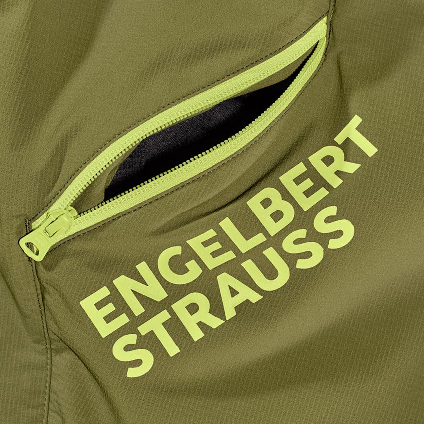 Work Trousers: Functional short e.s.trail + junipergreen/limegreen 2