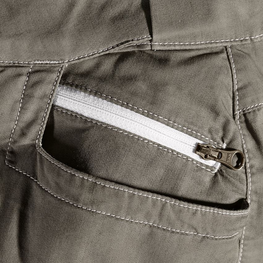 Work Trousers: Cargo trousers e.s.motion ten summer,ladies' + moorgreen 2