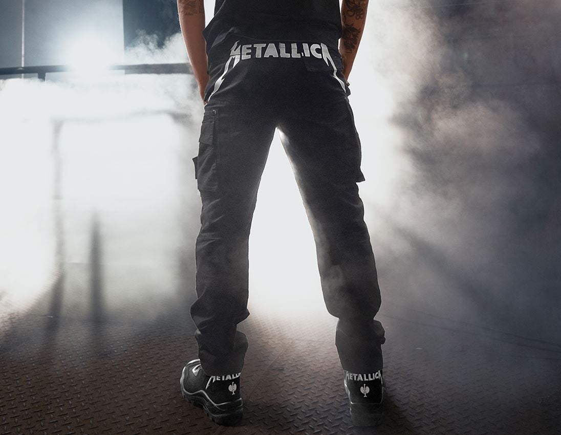 Pantalons de travail: Metallica twill pants + noir 1