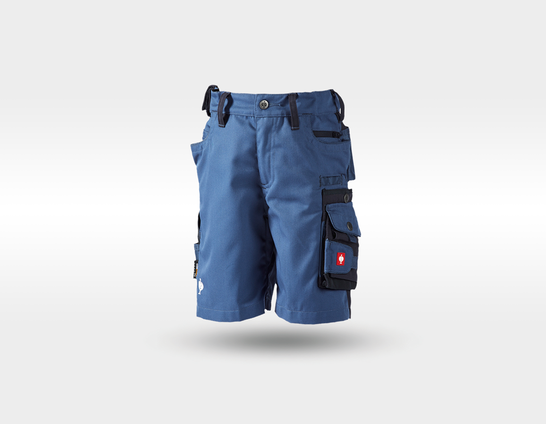 Clothing: SET: Kids' trousers e.s.motion + shorts + football + cobalt/pacific