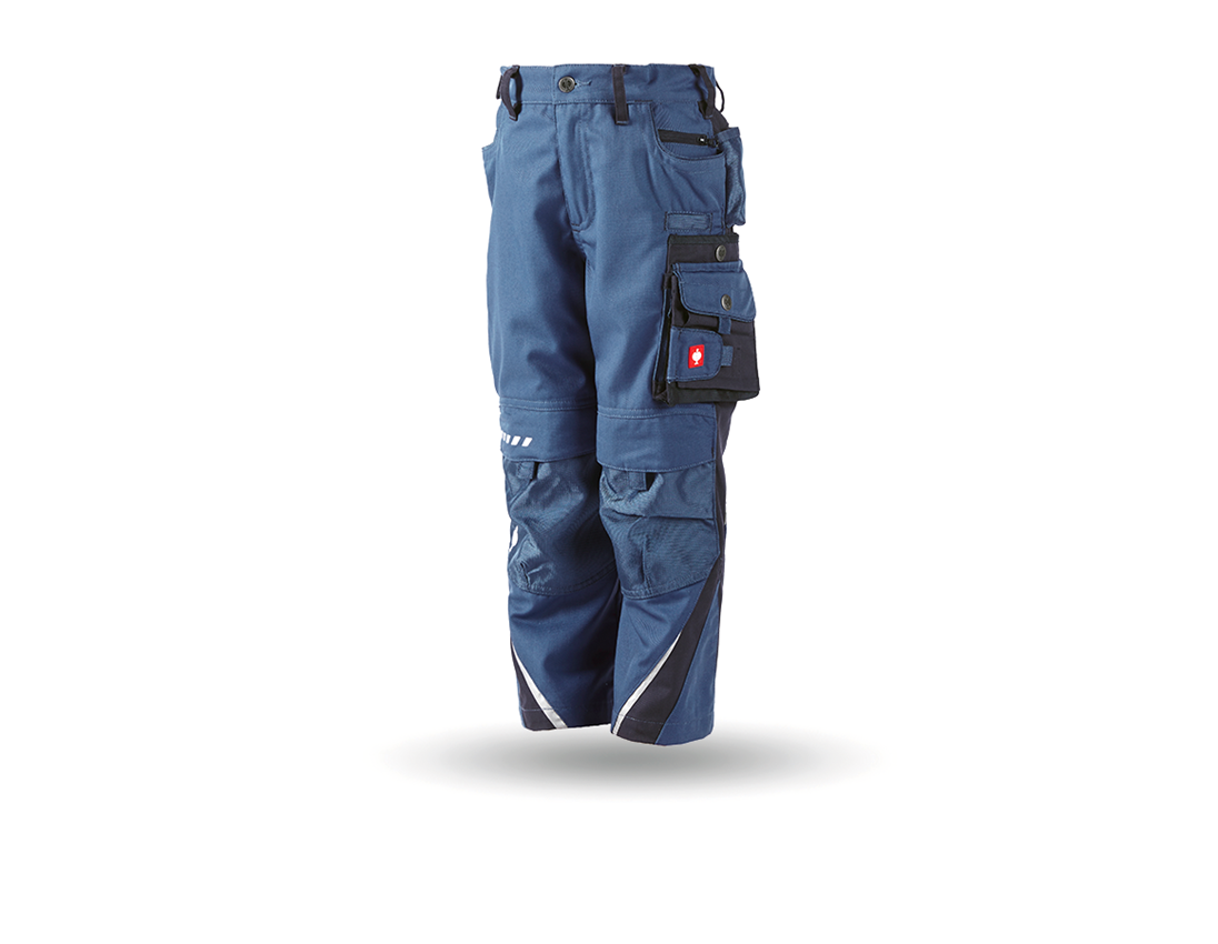 Clothing: SET: Kids' trousers e.s.motion + shorts + football + cobalt/pacific 1