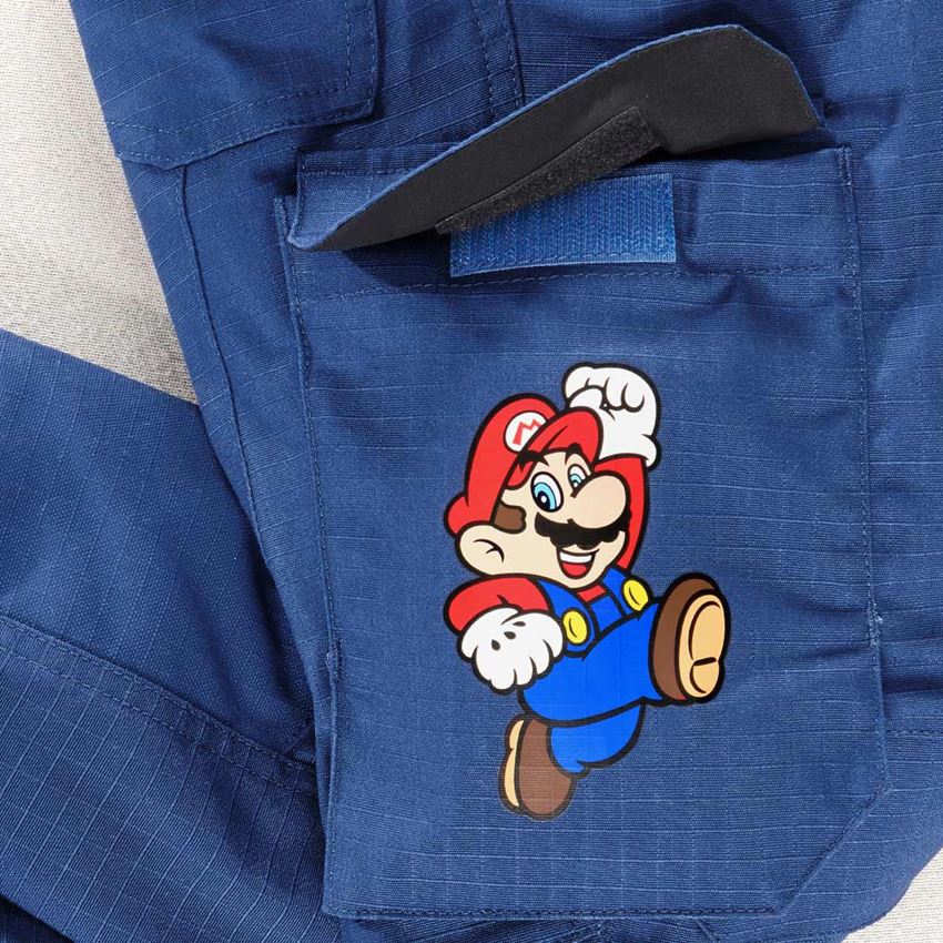 Trousers: Super Mario Cargo trousers, children's + alkaliblue 2
