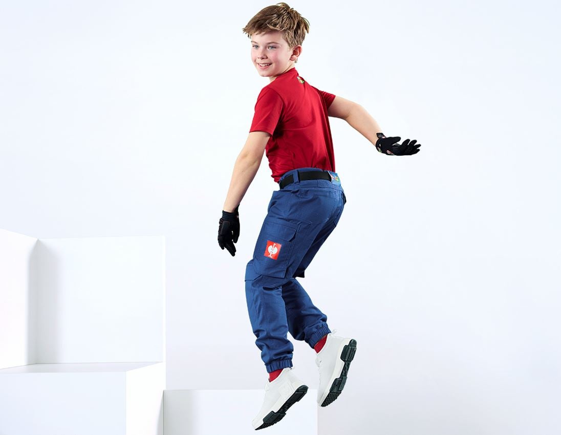 Trousers: Super Mario Cargo trousers, children's + alkaliblue 1