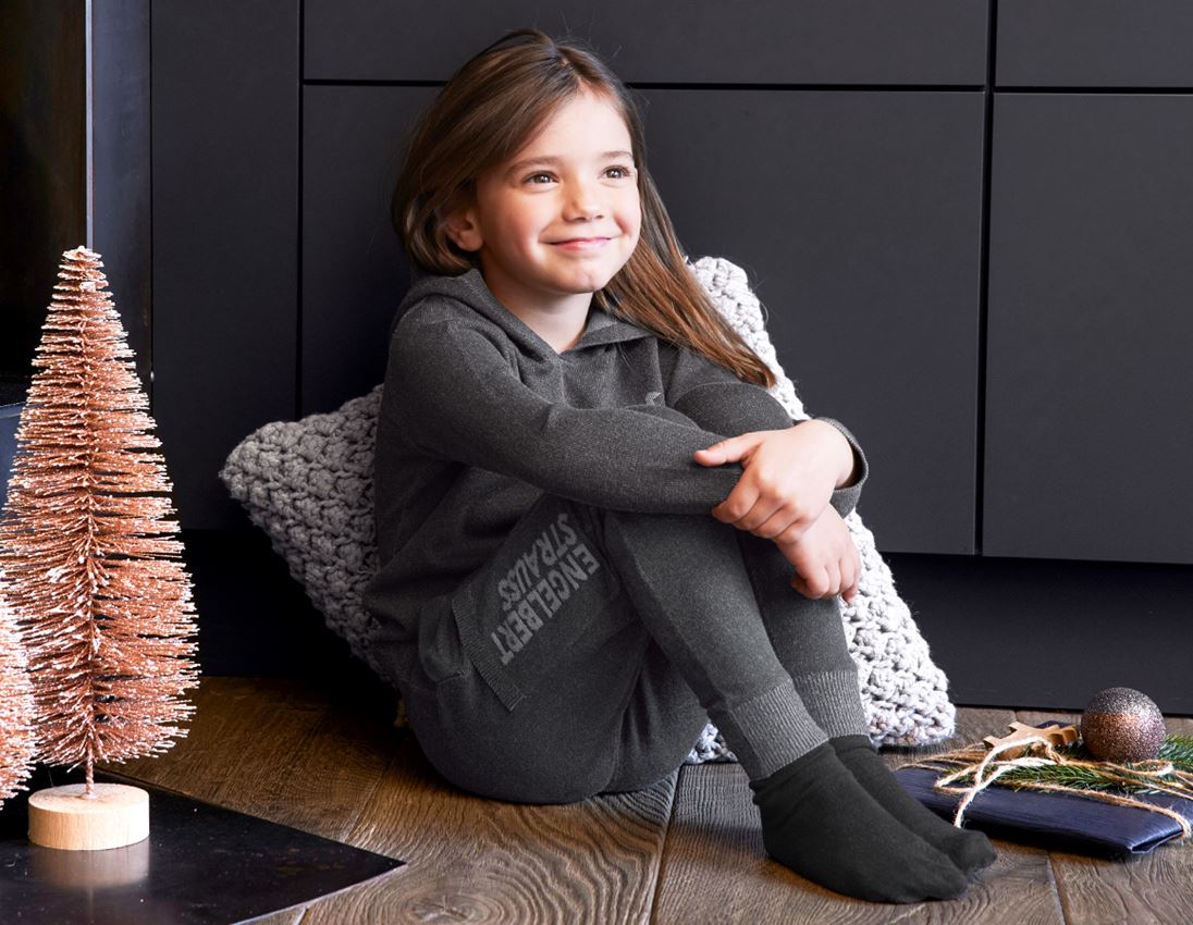 For the little ones: e.s. Homewear Cargo trousers, children's + black