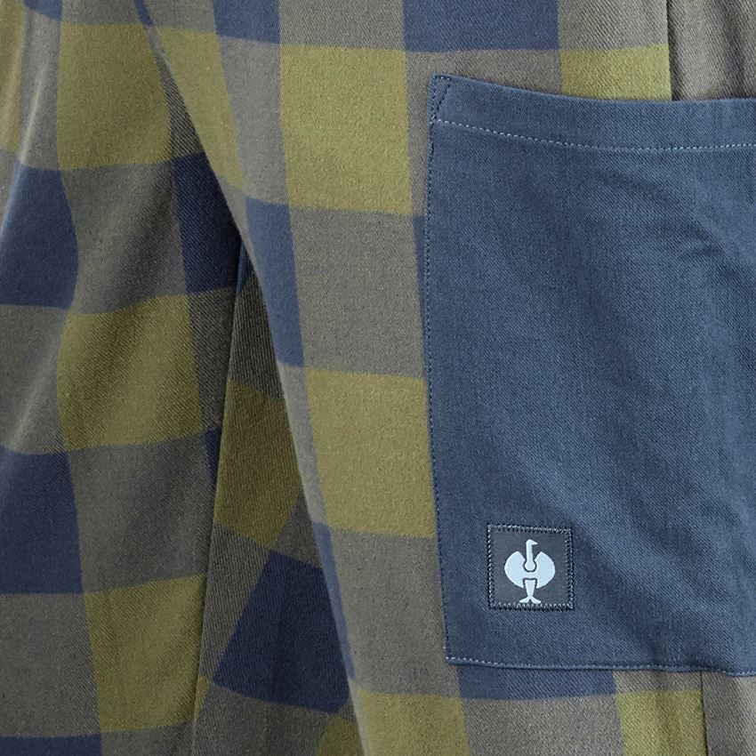 Accessories: e.s. Pyjama Trousers + mountaingreen/oxidblue 2