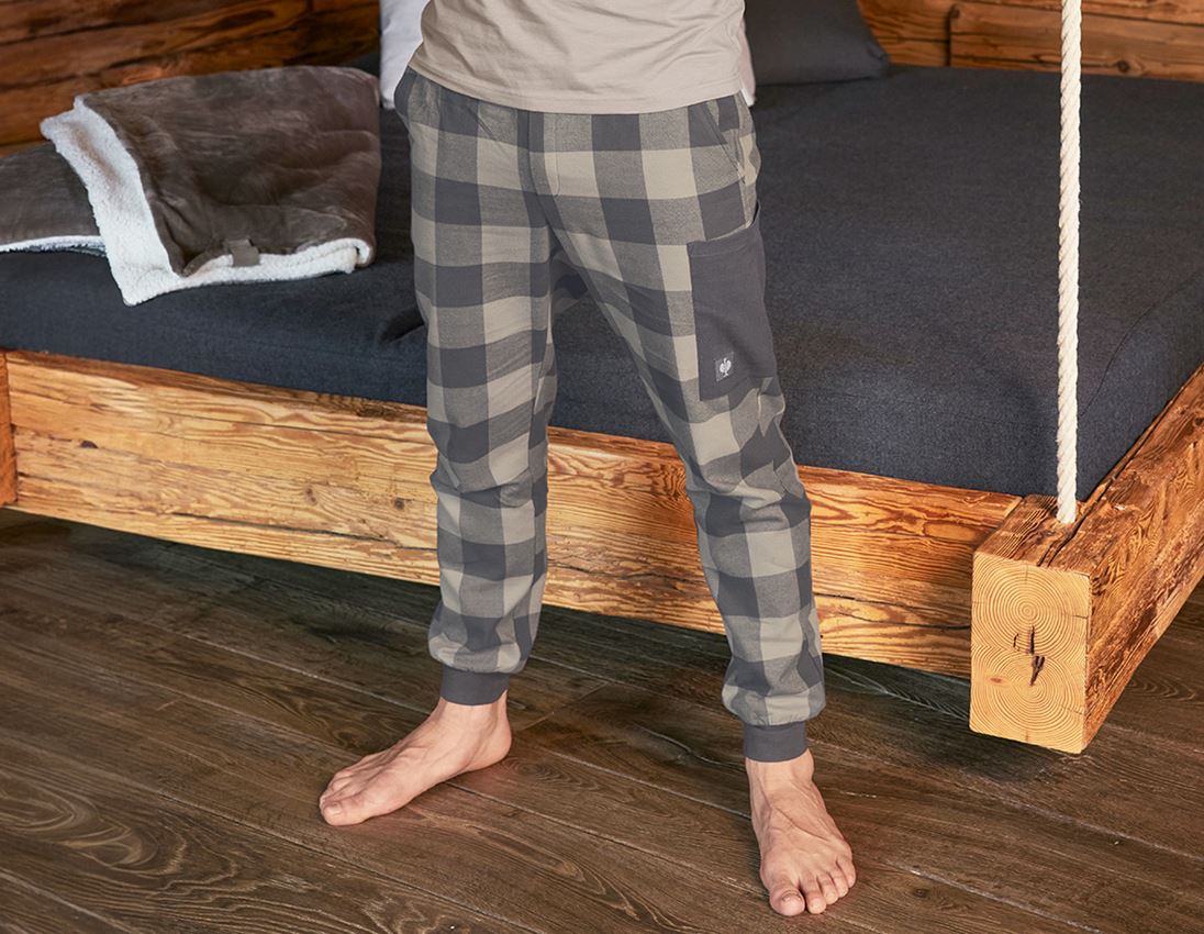 Gift Idea: e.s. Pyjama Trousers + dolphingrey/carbongrey