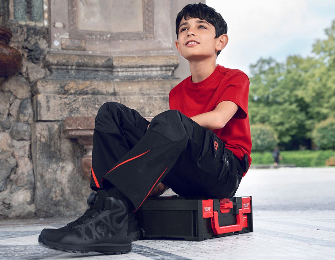 Collaborations: FCB Trousers Kids + black/straussred 2