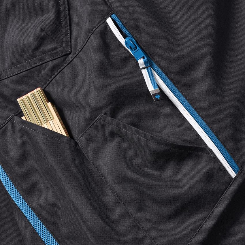 Clothing: Multipocket trousers e.s.ambition + graphite/gentianblue 2