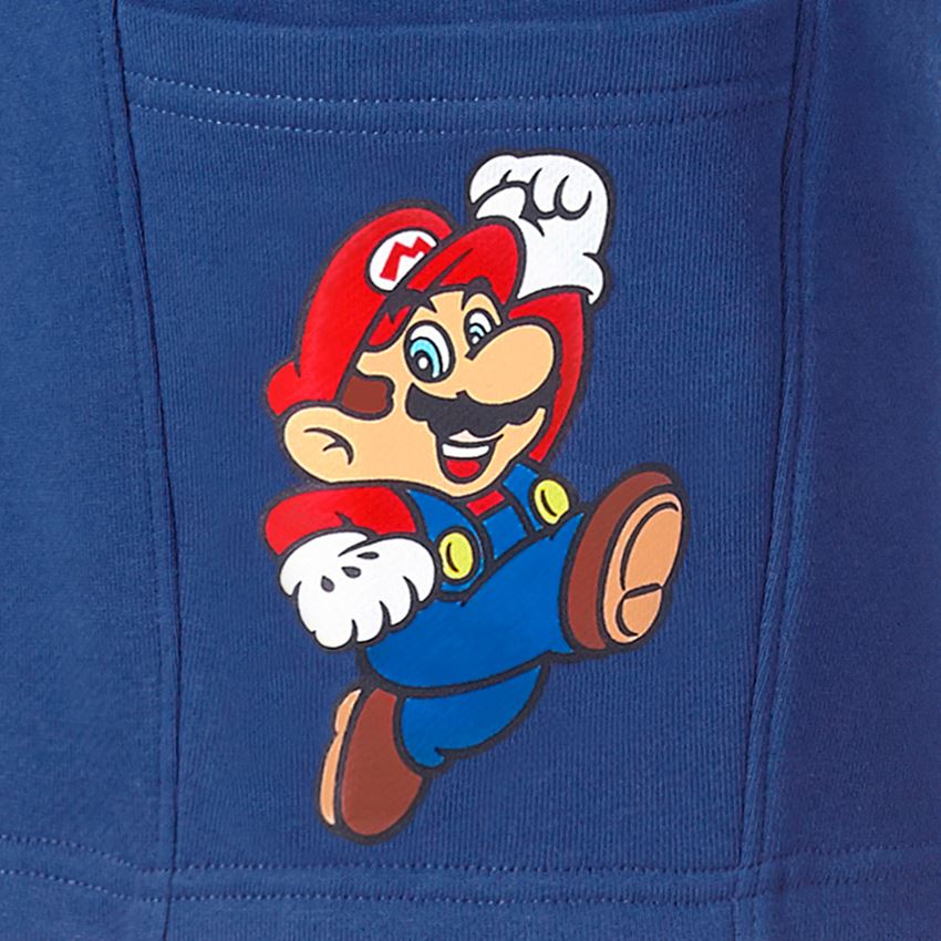 Accessoires: Super Mario Sweat short, femmes + bleu alcalin 2