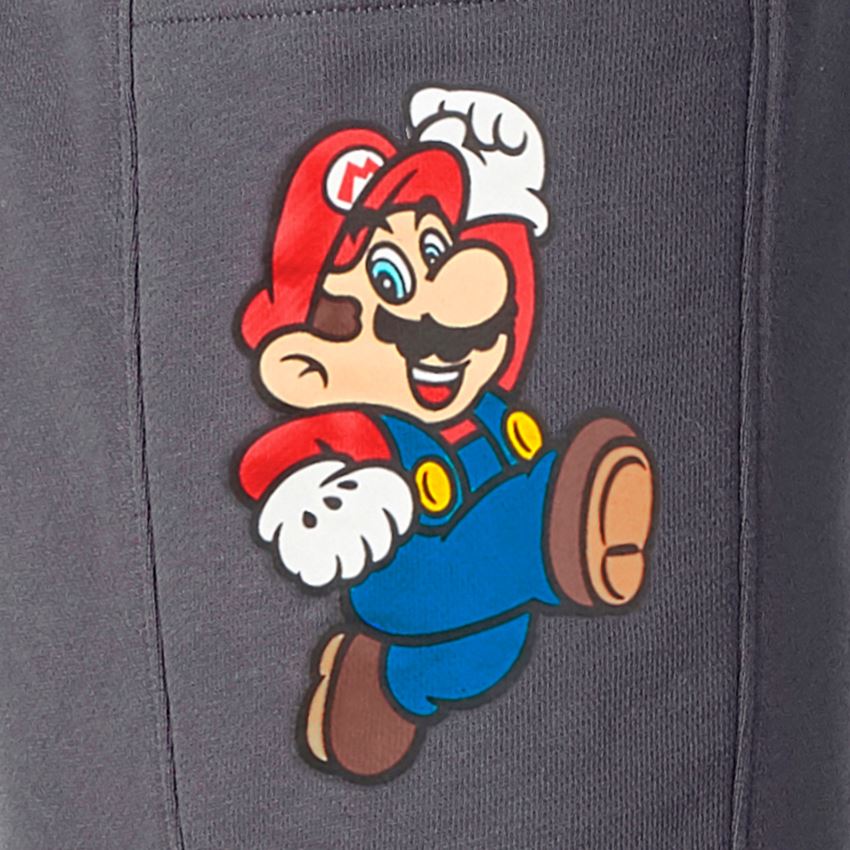 Accessoires: Super Mario Sweatshorts + anthrazit 2