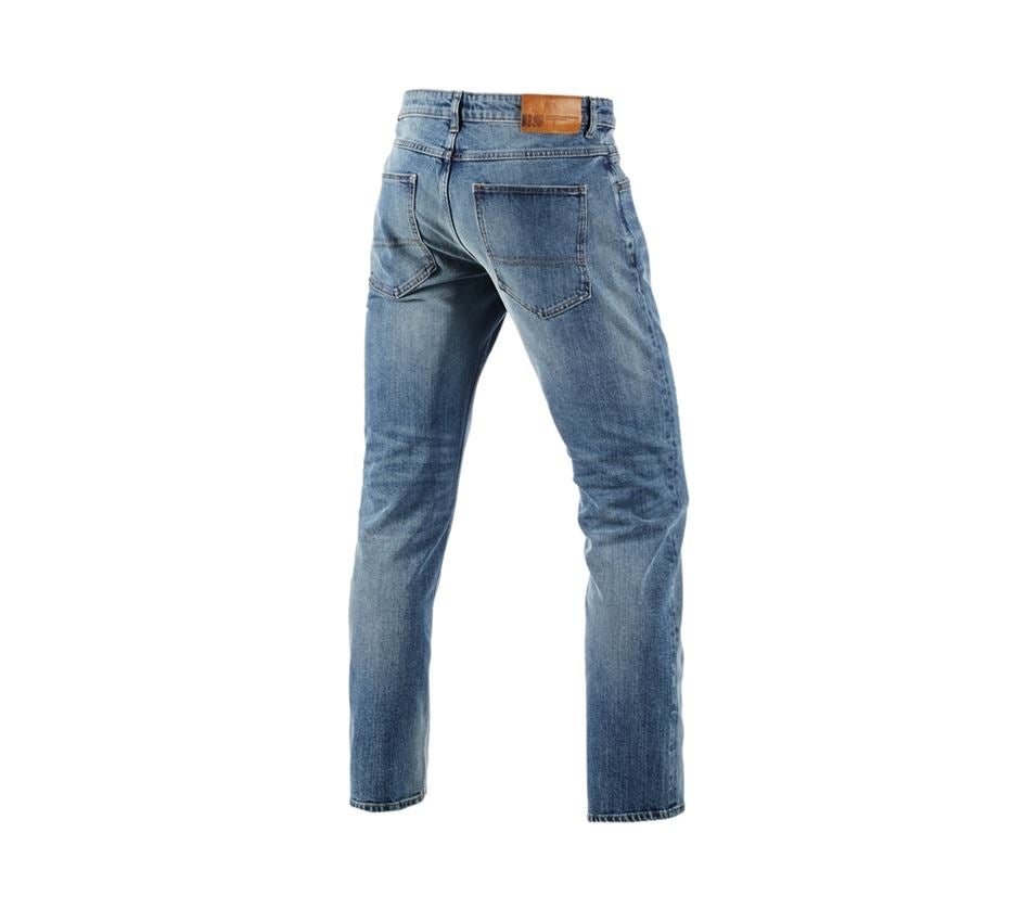 Bekleidung: SET: 2x5-Pocket-Stretch-Jeans straight+Food C.+Be. + stonewashed 2