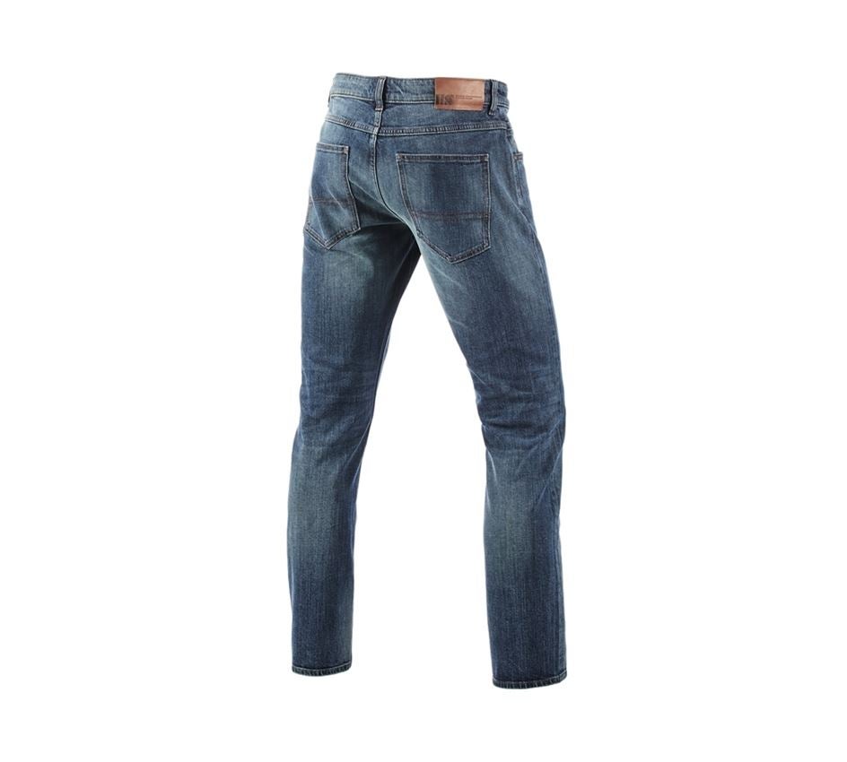 Bekleidung: SET: 2x5-Pocket-Stretch-Jeans straight+Food C.+Be. + mediumwashed 2