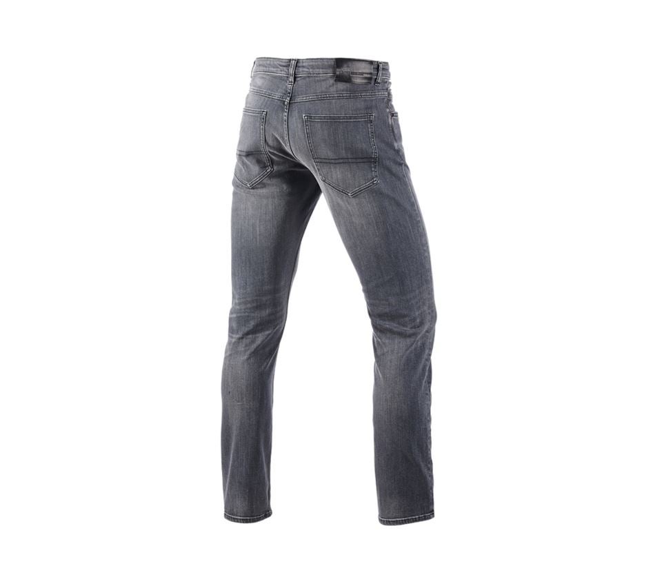 Bekleidung: SET: 2x5-Pocket-Stretch-Jeans straight+Food C.+Be. + graphitewashed 2