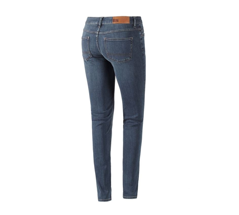 Bekleidung: SET: 2x 5-Pocket-Stretch-Jeans, Da.+Foodc.+Besteck + mediumwashed 1