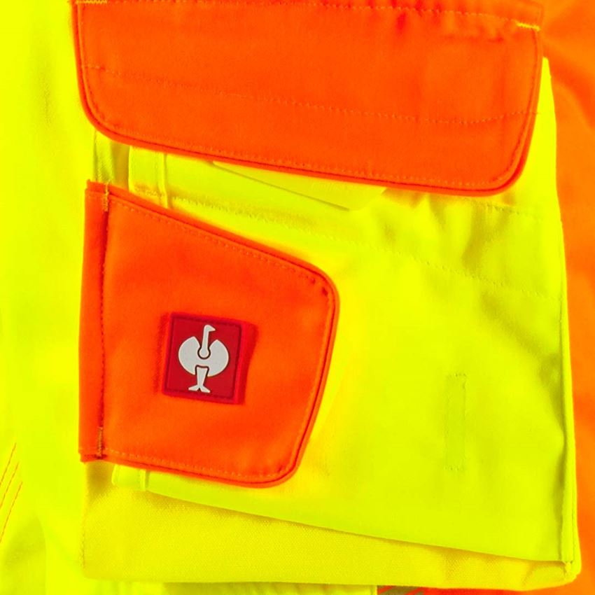 Work Trousers: High-vis trousers e.s.motion 2020 + high-vis yellow/high-vis orange 2