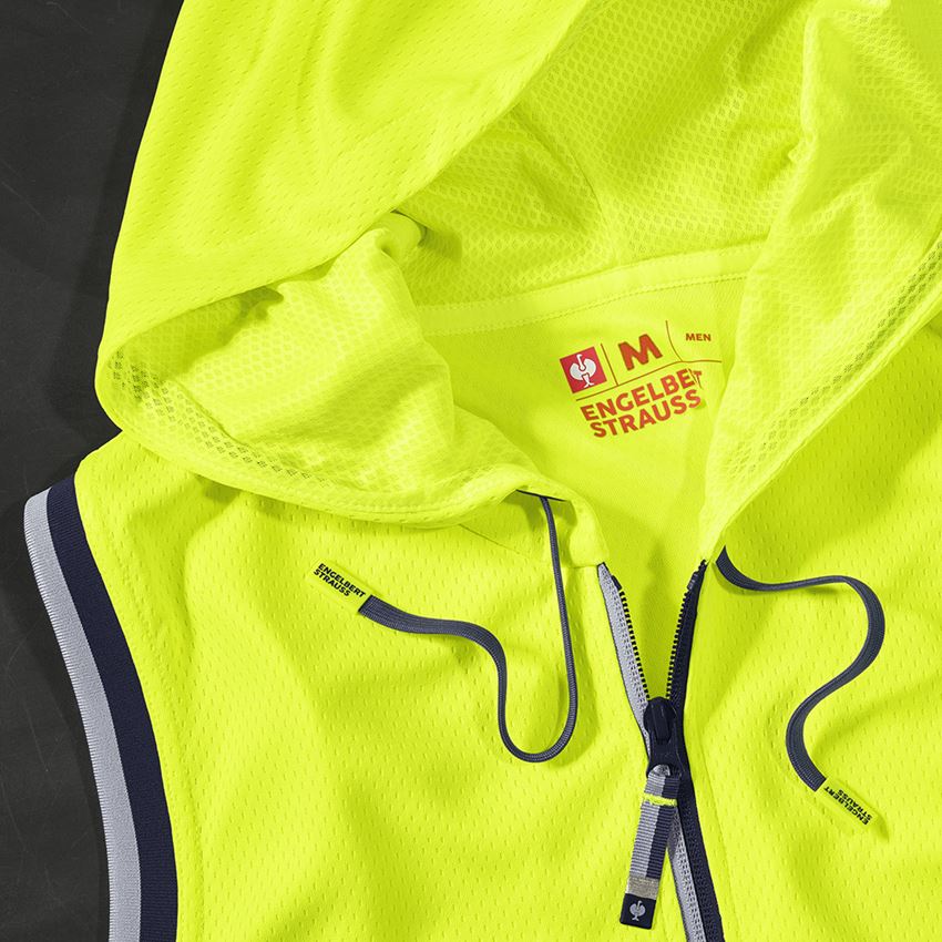 Clothing: High-vis functional bodywarmer e.s.ambition + high-vis yellow/anthracite 2