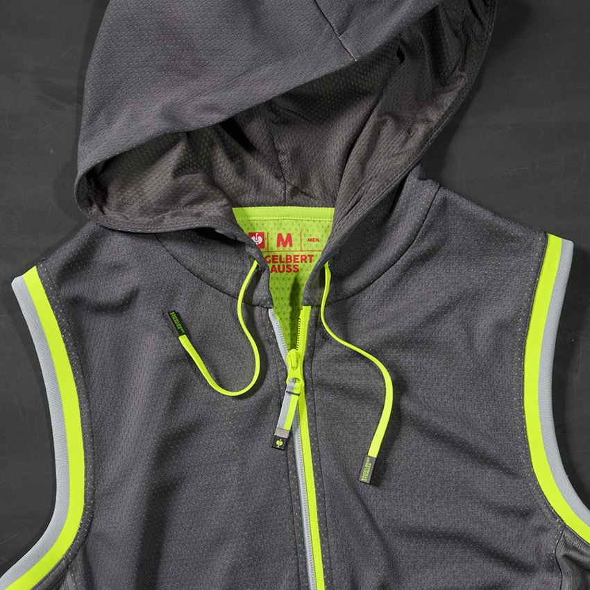 Clothing: Reflex functional bodywarmer e.s.ambition + anthracite/high-vis yellow 2