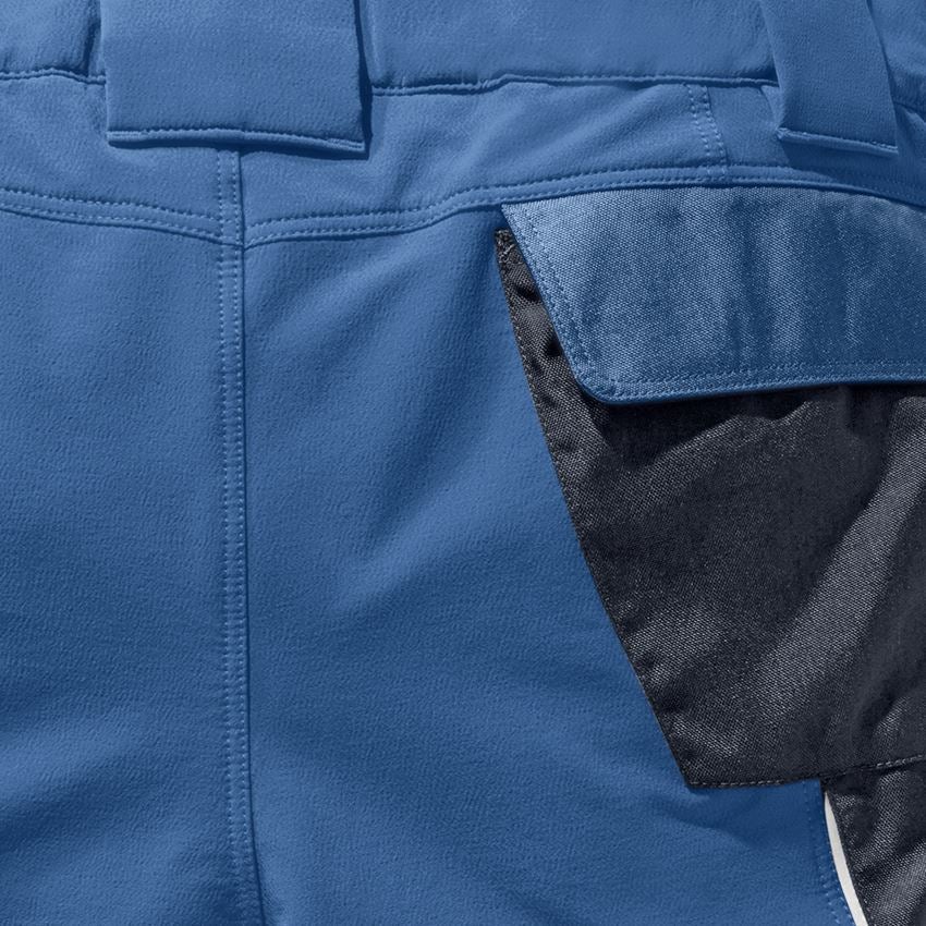 Pantalons de travail: Short fonctionnel e.s.dynashield + cobalt/pacifique 2