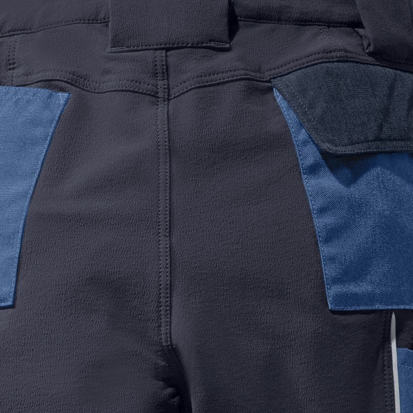 Plumbers / Installers: Functional cargo trousers e.s.dynashield, ladies' + cobalt/pacific 2