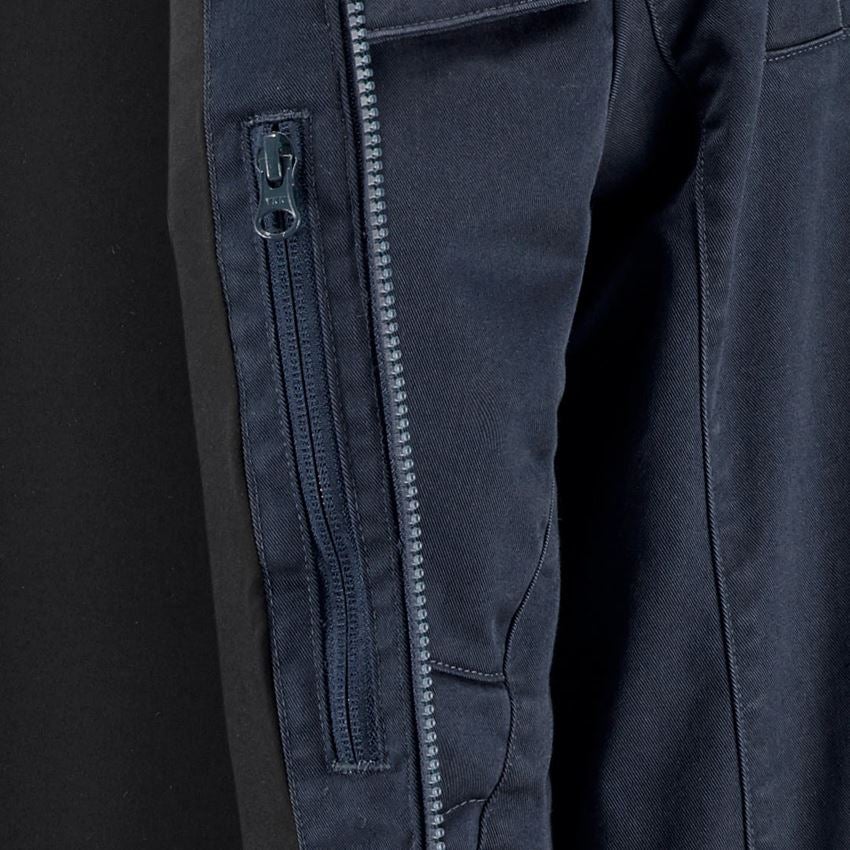 Work Jackets: All-season waisted jacket e.s.motion ten + slateblue 2