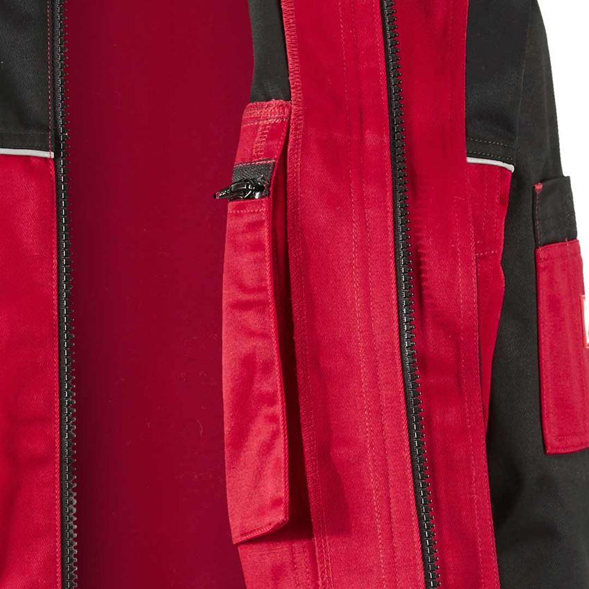 Topics: Work jacket e.s.image + red/black 2
