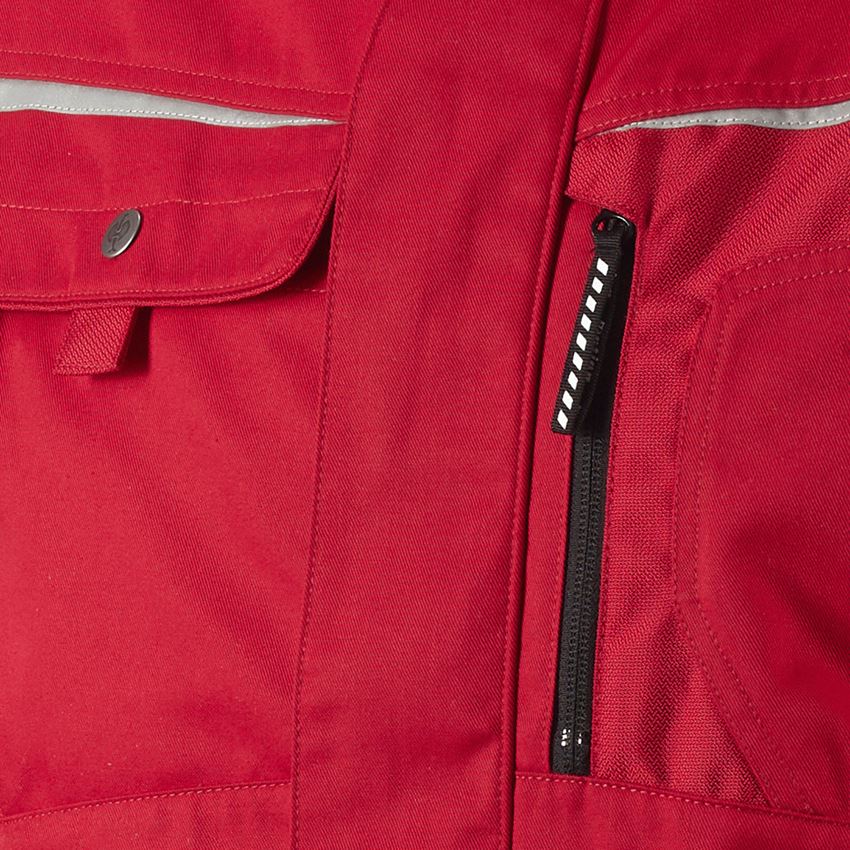 Gardening / Forestry / Farming: Jacket e.s.motion + red/black 2