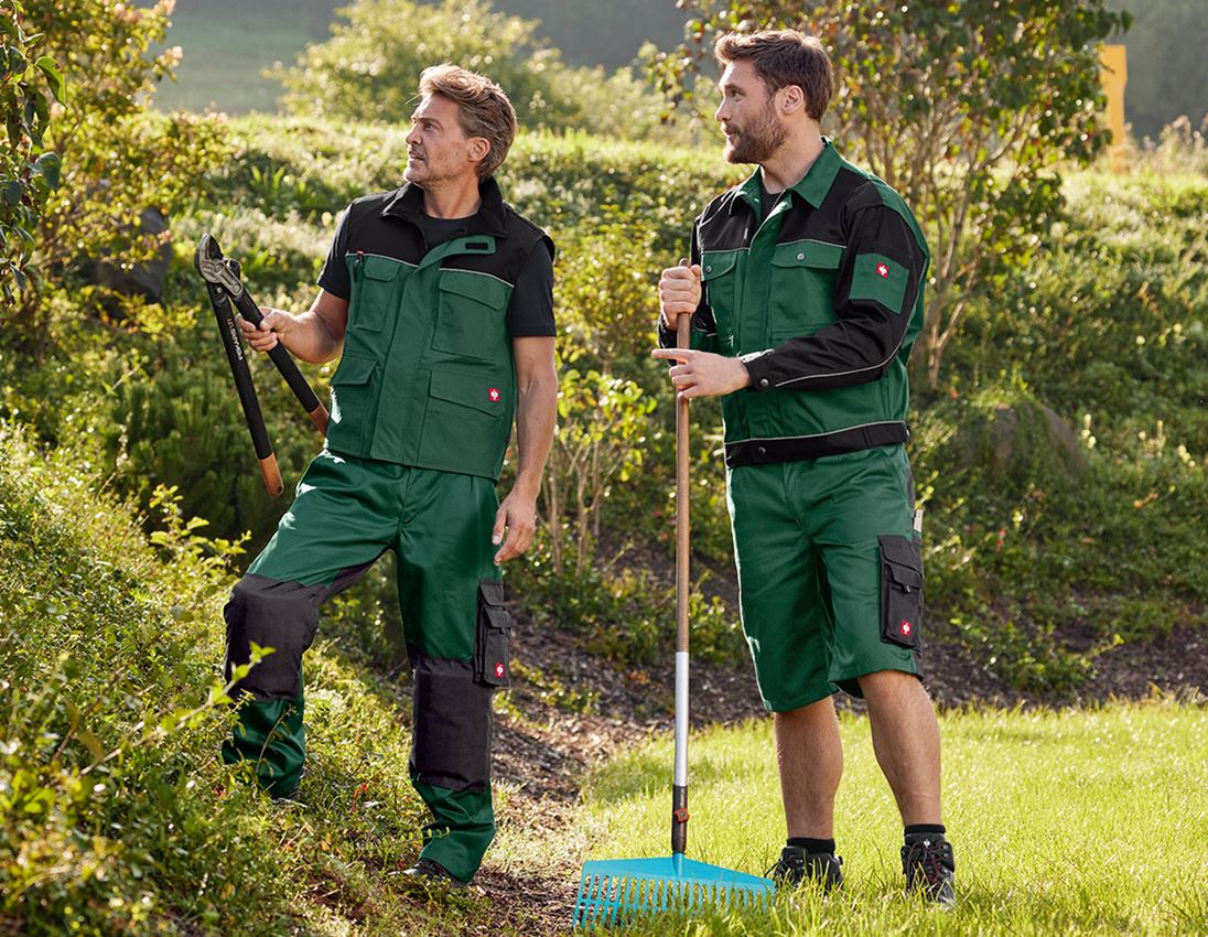 Gardening / Forestry / Farming: Trousers e.s.image + green/black 4