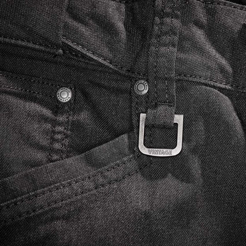 Pantalons de travail: Pantalon cargo de travail e.s.vintage + noir 2