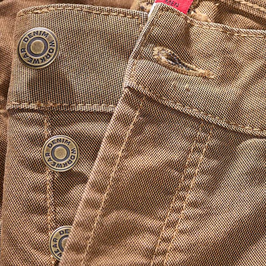 Pantalons de travail: Pantalon cargo de travail e.s.vintage + sépia 2